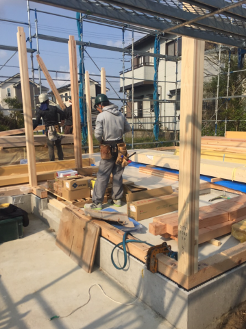 伊賀市O様邸上棟！！